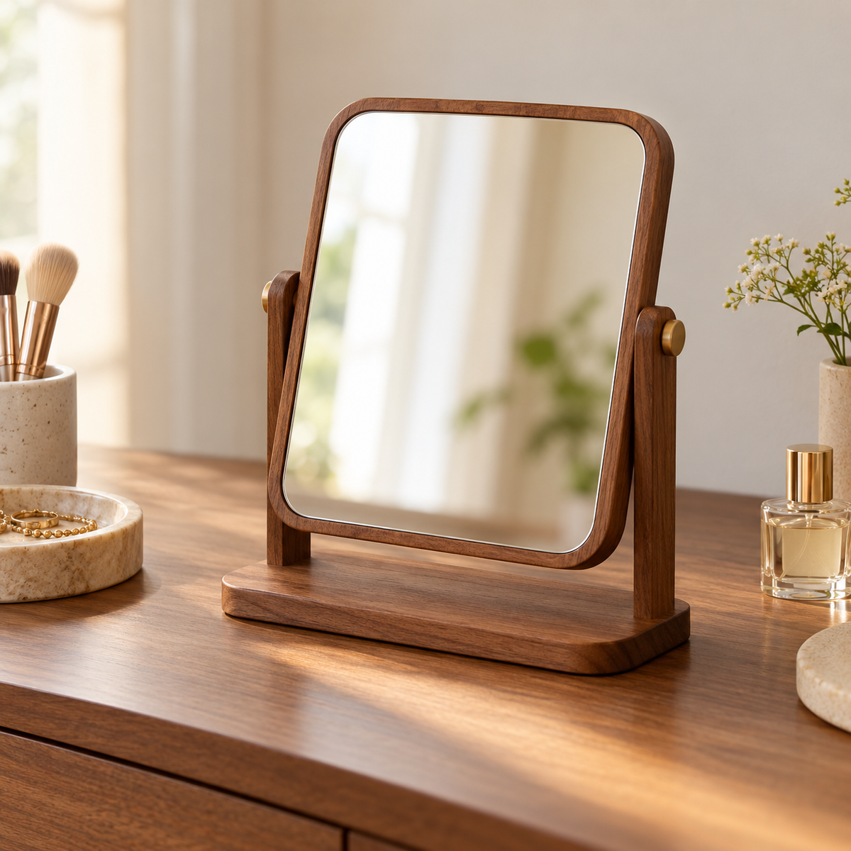 FlipFrame Desk Mirror